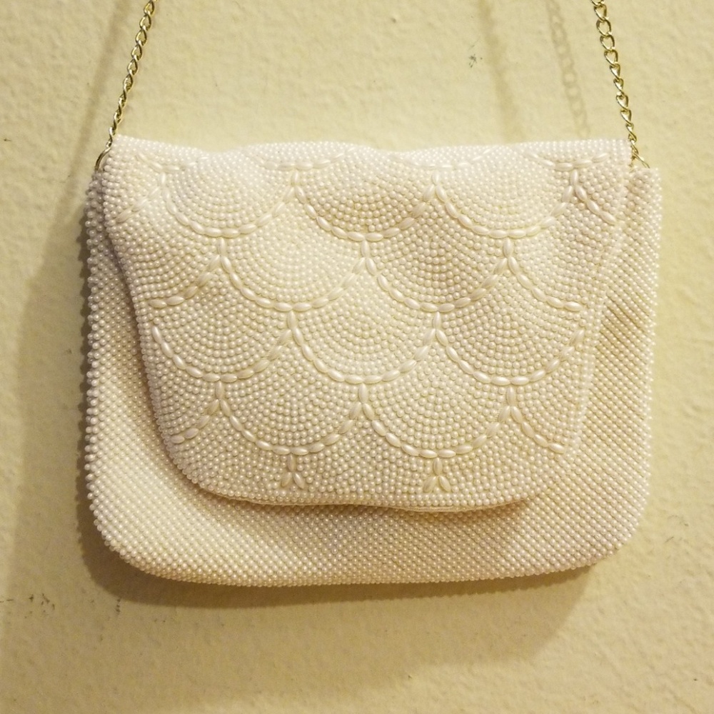 Beaded evening bag